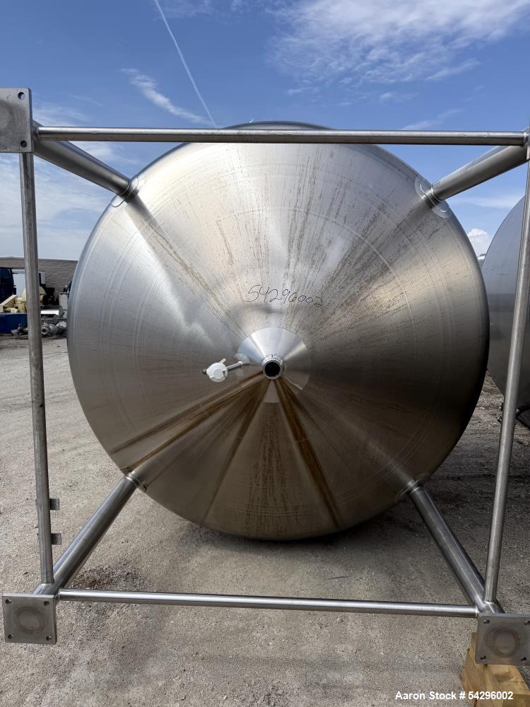 Sprinkman 3,767 Gallon 304 Stainless Steel Pressure Mixing Tank with Agitator