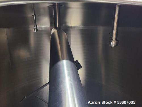 4,000 Gallon 316L Stainless Steel Process Tank – Jacketed, Agitated, CIP Ready
