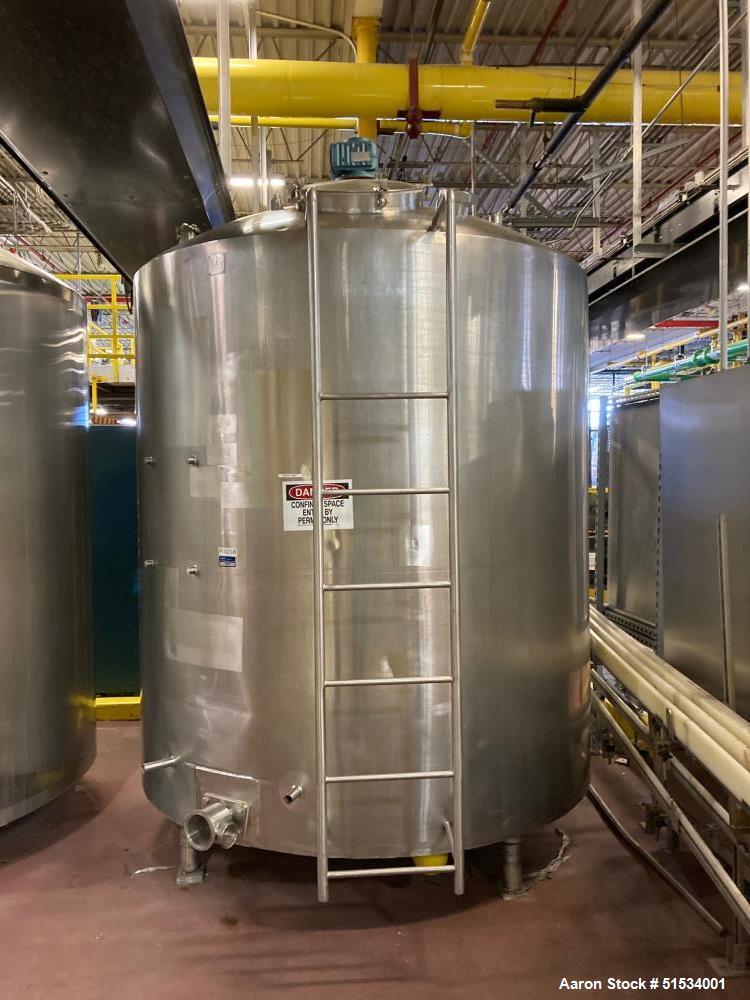 Used Walker 1,500 Gallon Processer, Stainless steel. Jacketed and Sweep agitation.  S/n 133, Year 1964.