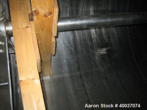 Used Walker Stainless Pressure Tank, 3000 Gallon, 316 Stainless Steel, Vertical. Approximate 72'' diameter x 166'' straight side, dished top and bottom. Internal rated 35/fv psi at 325 deg F. Foote a...