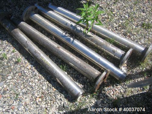 Used Walker Stainless Pressure Tank, 3000 Gallon, 316 Stainless Steel, Vertical. Approximate 72'' diameter x 166'' straight side, dished top and bottom. Internal rated 35/fv psi at 325 deg F. Foote a...