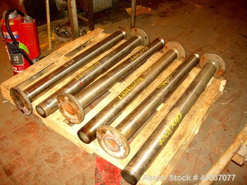 Used: Walker Stainless pressure tank, 4000 gallon, stainless steel, vertical. Approximately 96" diameter x 120" straight side, dished top and bottom. Internal rated 35/fv psi at 325 deg.f.. Approxima...