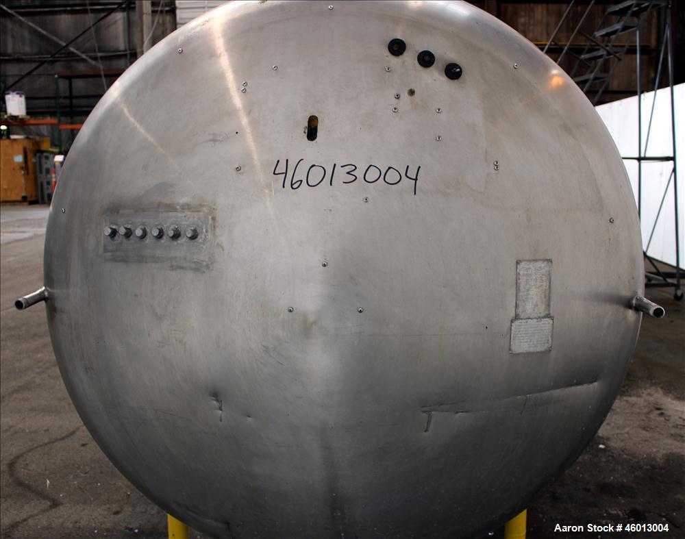 Used Zero Milk Cooling Tank, Model NV1500, 1,500 Gallon