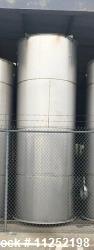 Used-Stainless Steel Single Wall 2,700 Gallon Storage Tank