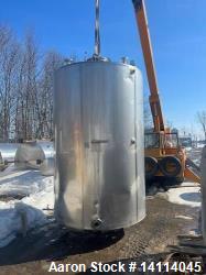 2000 Gallon Insulated Stainless Steel Tank