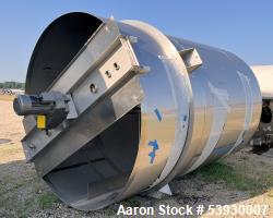ICC Northwest Vertical 316L SS Mixing Tank – 4,605 Gallon, Agitated for Sale