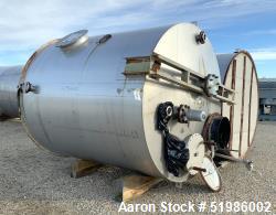3,200 Gallon Stainless Steel Bendel Tank