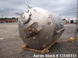 Used-Cherry Burrell Approximately 1500 Gallon 304 Stainless Steel Jacketed Proce