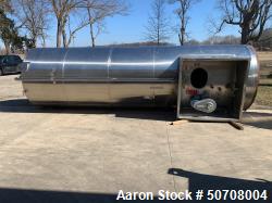 Used-DCI 3,000 Gallon Stainless Steel Silo