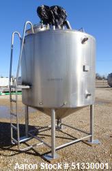 Used- Feldmeier 1,000 Gallon Mix Tank.