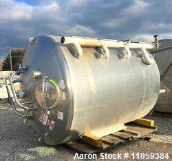 Used Feldmeier 2,000-Gallon Sanitary Jacketed Stainless Steel Mix Tank | Food-Grade Heated Vessel