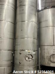 Used- Feldmeier Stainless Steel Storage Tank, Approximately 4,200 Gallons