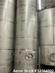 Used-Feldmeier Stainless Steel Storage Tank, Approximately 4,200 Gallons
