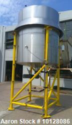 Used 1,900 Gallon JV Northwest Stainless Steel Jacketed Tank with 3 HP Agitator – 45 PSI, UM Stamped