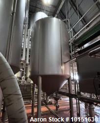 Used Mueller 4,150 Gallon Brewery Fermenter – Stainless Steel Tank