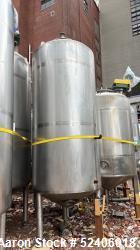 Used-Robert Mitchell Jacketed Tank, Approximate 1150 Gallon, 304 Stainless Steel