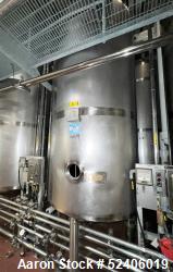 Used-Robert Mitchell Jacketed Tank, Approximate 1150 Gallon, 304 Stainless Steel