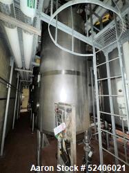 Used-Robert Mitchell Jacketed Tank, Approximate 1150 Gallon, 304 Stainless Steel