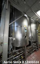 Used-Robert Mitchell Balance Jacketed Tank, Approximate 1700 Gallon, 304 Stainle