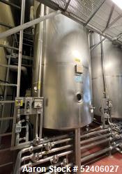 Used-Robert Mitchell Balance Jacketed Tank, Approximate 1700 Gallon, 304 Stainle