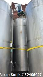 Used-Robert Mitchell Balance Jacketed Tank, Approximate 1700 Gallon, 304 Stainle
