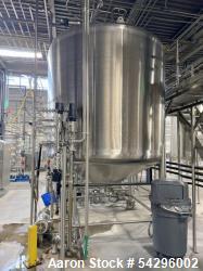  Sprinkman Stainless Steel Agitated Pressure Tank,  Approximate 3,767 Gallon. Internal rated 45/FV p...