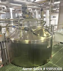 Used-2000 Gallon Walker Sanitary Mix Tank