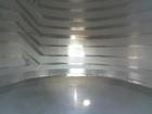 Used 2,000 Gallon SS Vertical Jacketed Tank – Cone Bottom, Dished Top, Manway, Modern Brewing