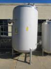 Used-Lee Industries Model 1100DBT  304L Stainless Steel.Single Wall Tank,1100 gallon capacity. Approx. 5 dia. X 7 straight s...