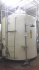 Used- 4000 Gallon Stainless Steel Mix Tank. Stainless steel contacts with insulation. 9' I.D. x 9'3