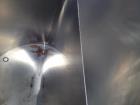 Used 450 Gallon Sanitary Stainless Steel Tank. 4' diameter x 4'10