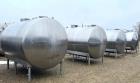 Used Potter & Rayfield Stainless Steel Horizontal Storage Tank – Style H