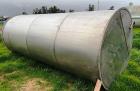 Used- Stainless Steel Single Wall 2,400 Gallon Storage Tank