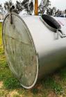 Used Stainless Steel Single Wall 2,400 Gallon Storage Tank