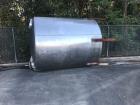 Used- Approx 3000 Gallon Vertical Stainless Steel Tank