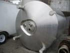 Used- 2000 Gallon (approximately), Sanitary 316 Stainless Steel Insulated Tank