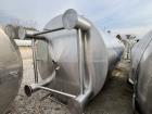 ABS Commercial 140BBL (4,340 Gallon) Stainless Steel Vertical Jacketed Tank