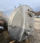 ABS Commercial 140BBL (4,340 Gallon) Stainless Steel Vertical Jacketed Tank