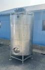 Used 2,500 Gallon Stainless Steel Jacketed Tank, Insulated with Agitator. Interior Dimensions: 75
