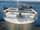 Used- 2,500 Gallon Stainless Steel Jacketed Tank, Insulated with Agitator. Interior Dimensions: 75” diameter x 120” straight...