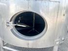 Used 2,500 Gallon Stainless Steel Jacketed Tank, Insulated with Agitator. Interior Dimensions: 75