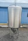 Unused- 2000 Gallon 304 Stainless Steel Jacketed Brewery Tank. Insulated. 51 BBL Brewery Tank. Jacketed for cooling, rated 36.25psi. Cone bottom discharge: 2