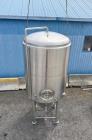 Unused- 2000 Gallon 304 Stainless Steel Jacketed Brewery Tank. Insulated. 51 BBL Brewery Tank. Jacketed for cooling, rated 36.25psi. Cone bottom discharge: 2