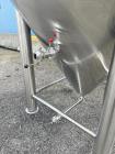 Unused- 2000 Gallon 304 Stainless Steel Jacketed Brewery Tank. Insulated. 51 BBL Brewery Tank. Jacketed for cooling, rated 36.25psi. Cone bottom discharge: 2