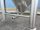 Unused- 2000 Gallon 304 Stainless Steel Jacketed Brewery Tank. Insulated. 51 BBL Brewery Tank. Jacketed for cooling, rated 36.25psi. Cone bottom discharge: 2