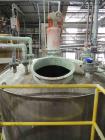 Used Stainless Steel Mix Tank, 3400 Gallon