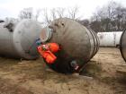 Used Stainless Steel Mix Tank, 3400 Gallon