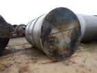 Used- Stainless Steel Mix Tank, 3400 Gallon
