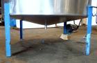 Used Charles S. Jacobwitz Tank, 1500 Gallons, 304 Stainless Steel, Vertical. Approximately 78