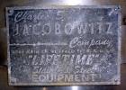 Used Charles S. Jacobwitz Tank, 1500 Gallons, 304 Stainless Steel, Vertical. Approximately 78